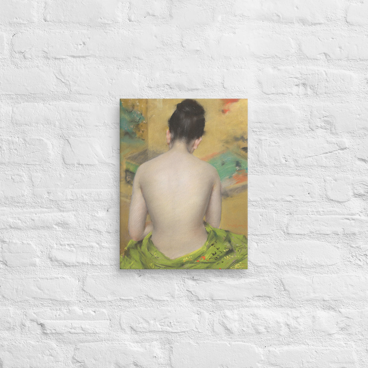 William Merritt Chase, Study of Flesh Color and Gold, 1888, Canvas