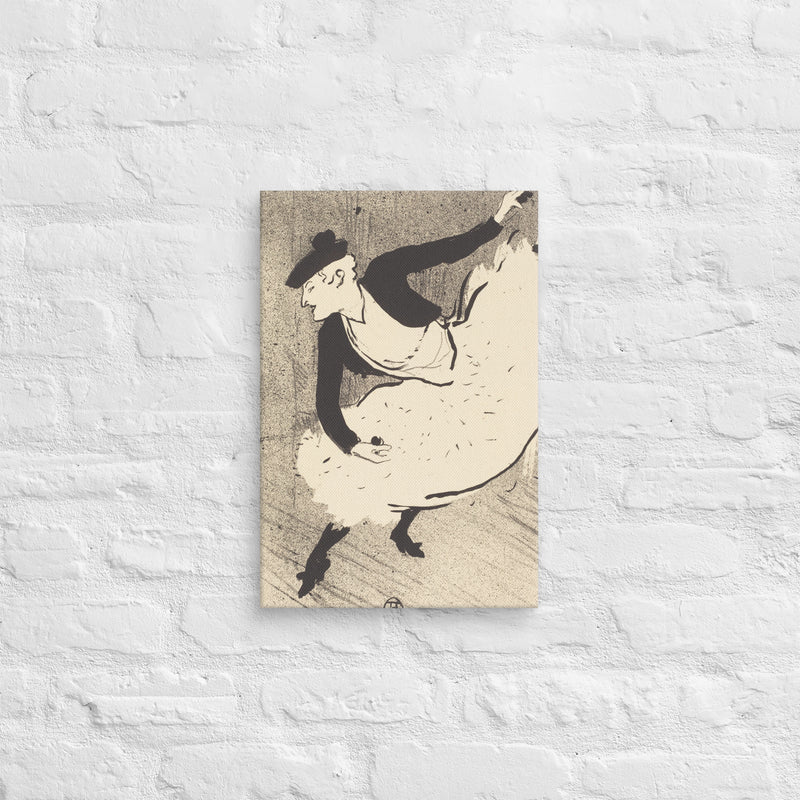 Henri de Toulouse Lautrec, Edmee Lescot, 1893, Canvas