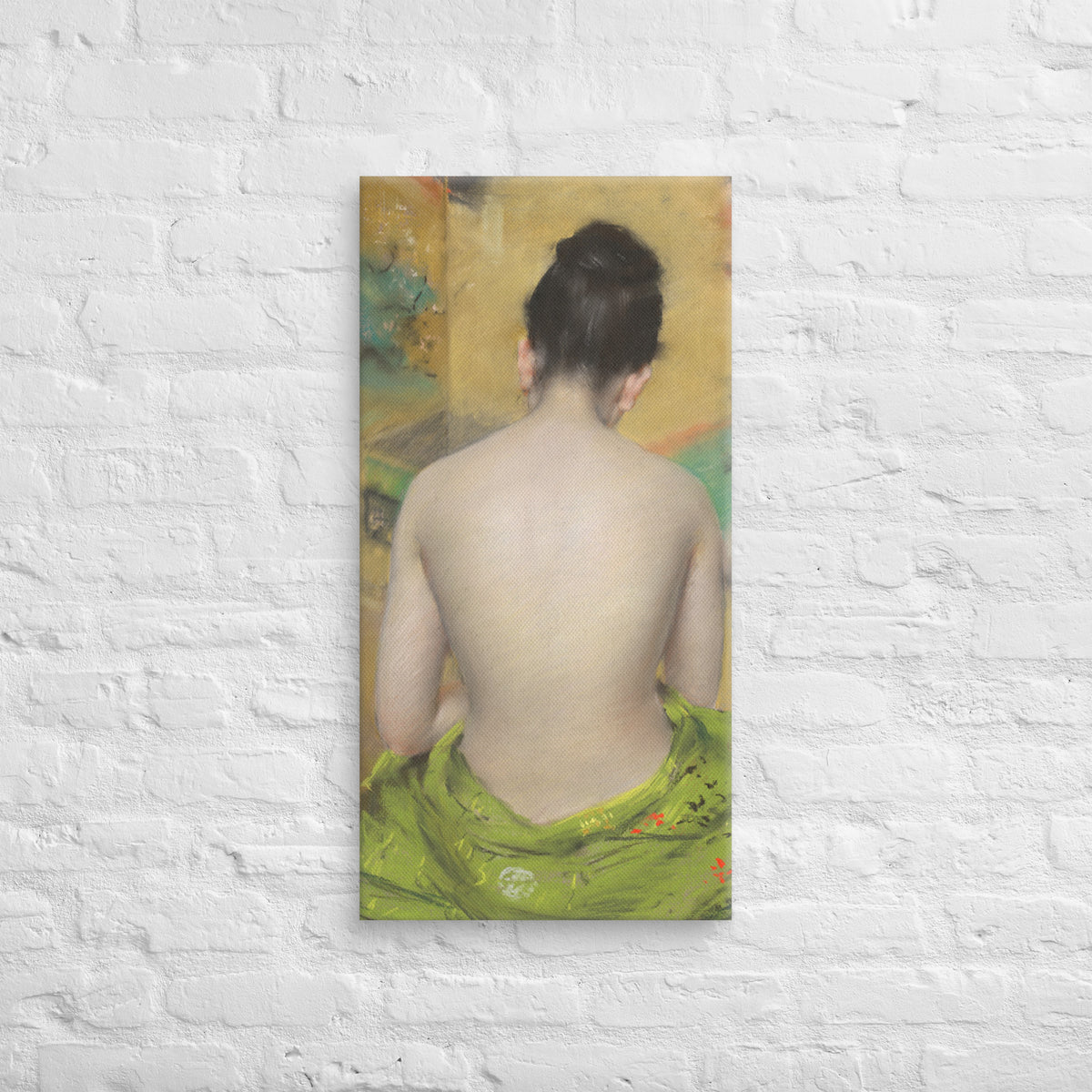 William Merritt Chase, Study of Flesh Color and Gold, 1888, Canvas