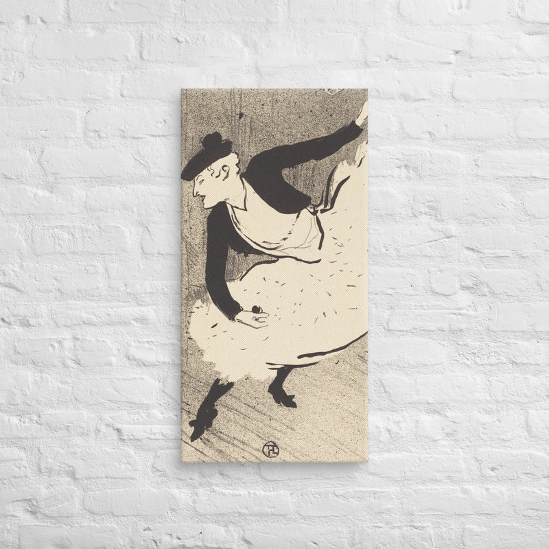 Henri de Toulouse Lautrec, Edmee Lescot, 1893, Canvas