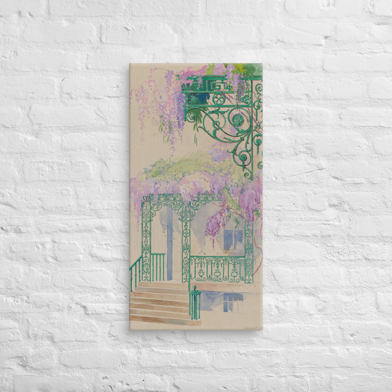 Gilbert Sackermanm, Cast Iron Porch Railing, 1936, Canvas