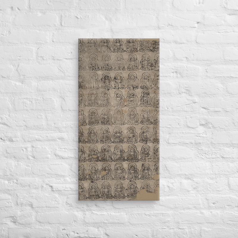 Amida Buddha, 1980, Canvas