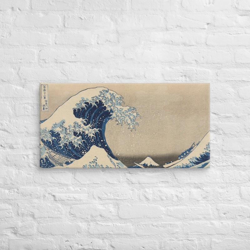 Katsushika Hokusai, Under the Wave off Kanagawa, 1830, Canvas
