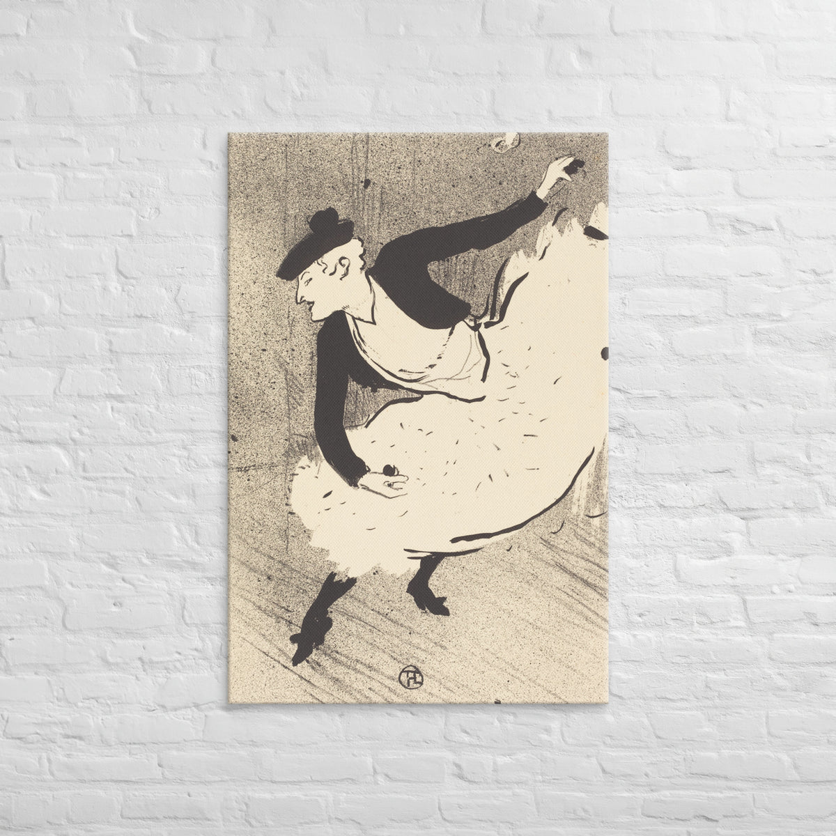 Henri de Toulouse Lautrec, Edmee Lescot, 1893, Canvas