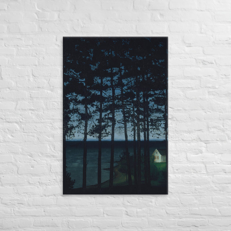 Harald Sohlberg, Fishermans Cottage, 1906, Canvas