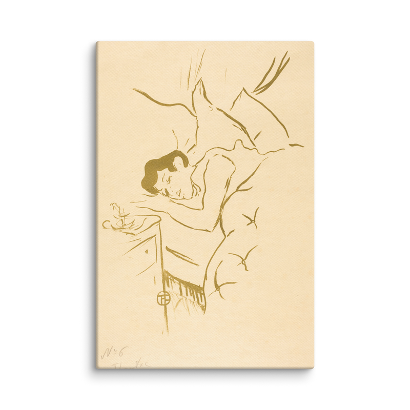 Henri de Toulouse Lautrec, Ta Bouche 1893, Canvas