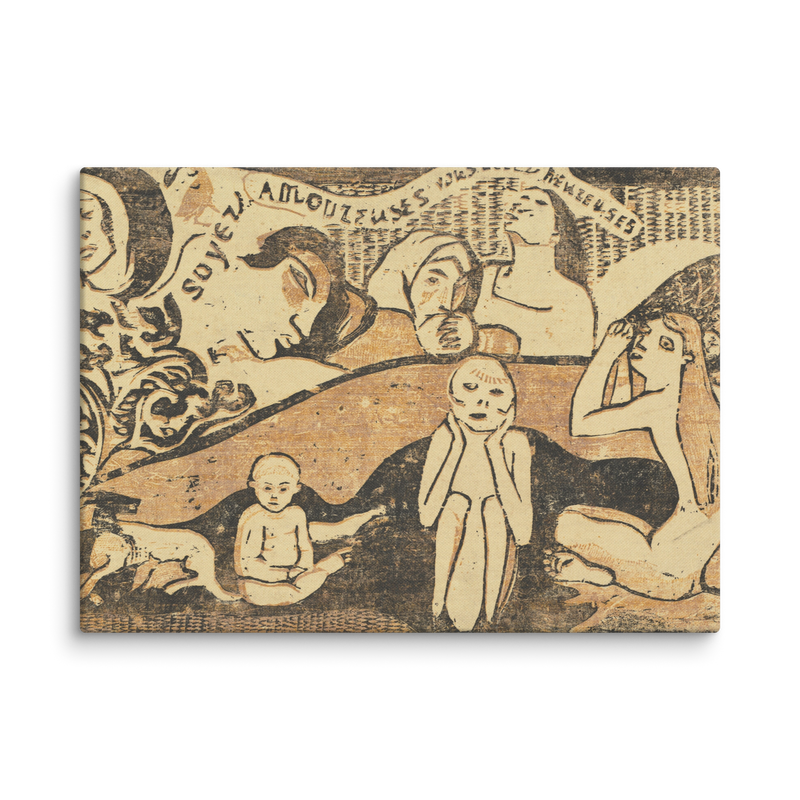 Paul Gauguin, Be in Love and You will be Happy, 1898, Canvas