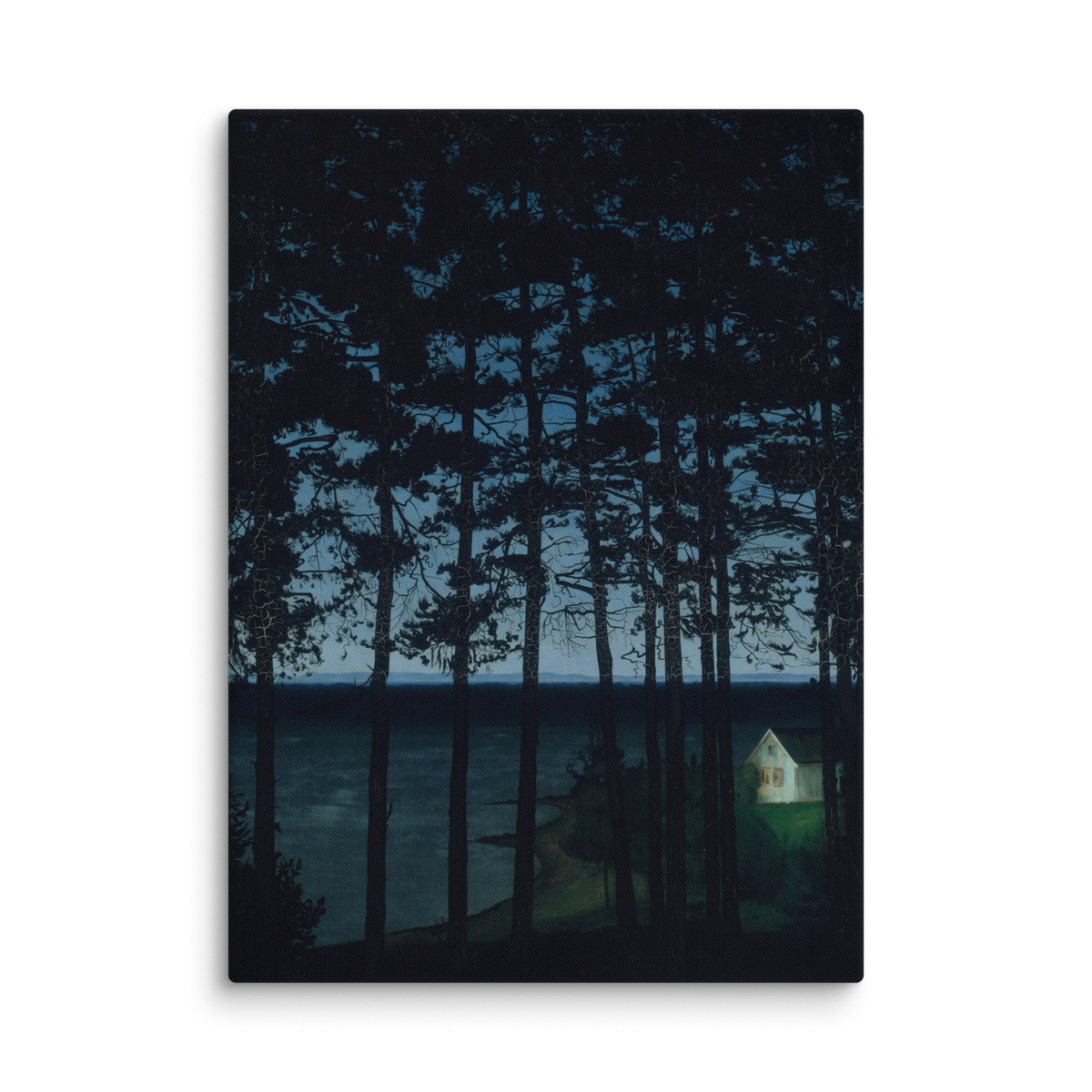 Harald Sohlberg, Fishermans Cottage, 1906, Canvas