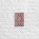 Italy, Panel Pattern (Red), C.15, Canvas