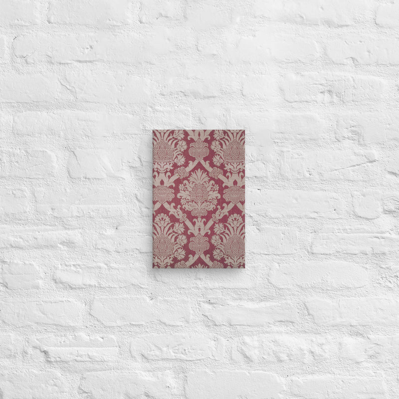 Italy, Panel Pattern (Red), C.15, Canvas