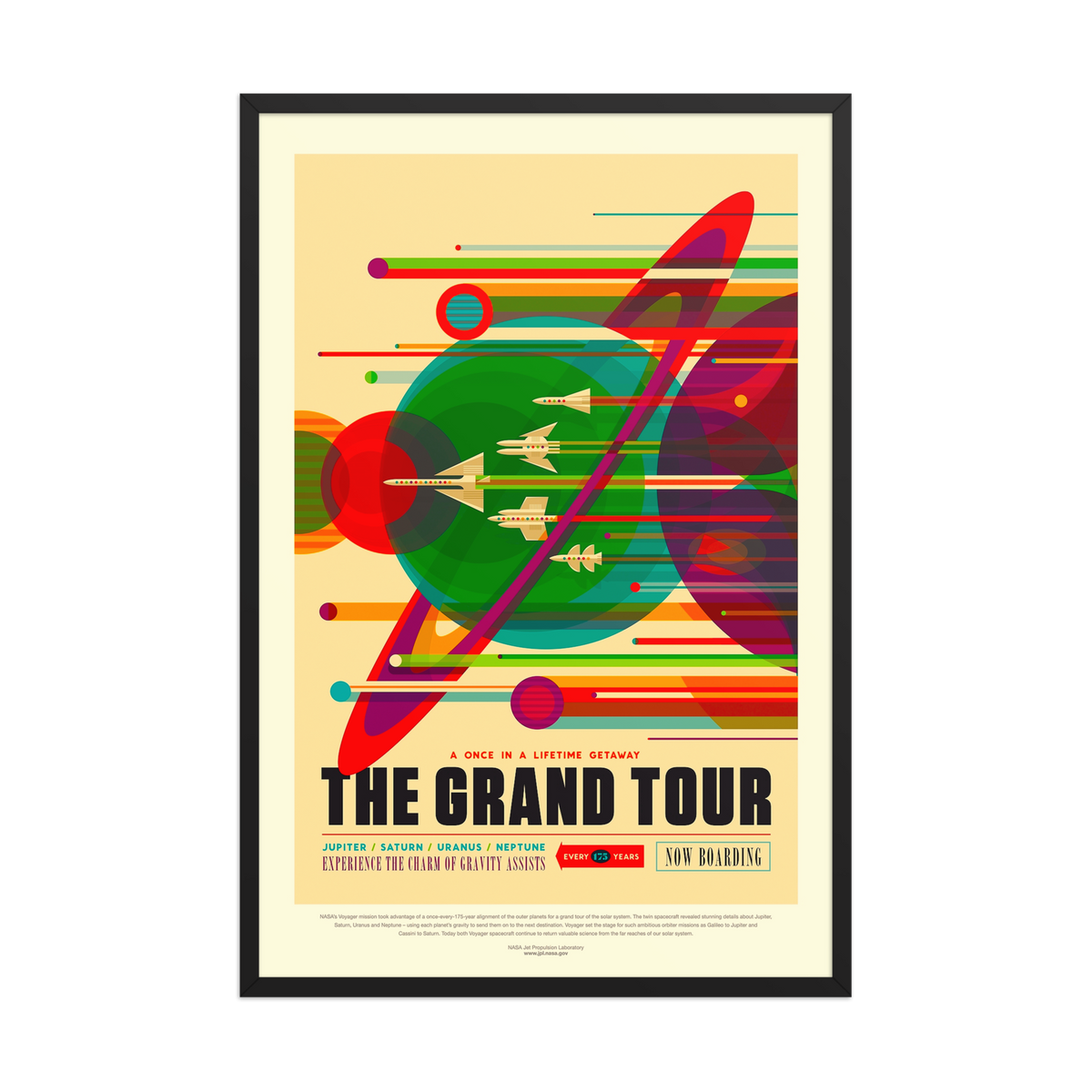 NASA, The Grand Tour, 2017