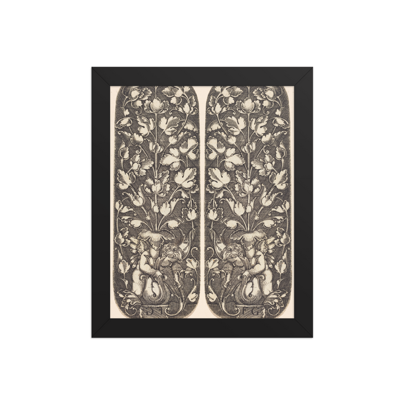 Ornament, 1943, Framed